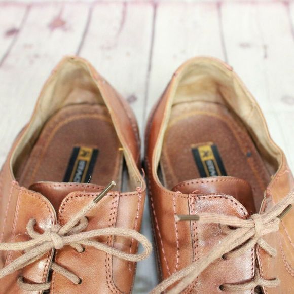 Stacy Adams Brown Leather Oxfords Dress